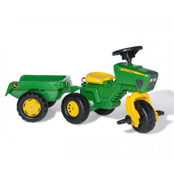 Minamas traktorius su priekaba John Deere